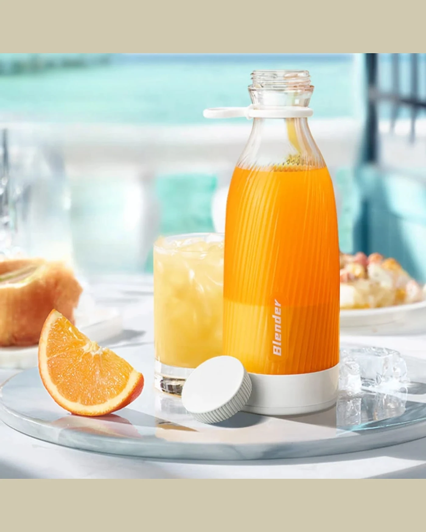 Portable Cordless Blender — 40W Rechargeable Juice Bottle